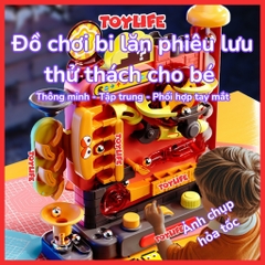 Đồ chơi bi lăn phiêu lưu thử thách thế hệ mới cho bé mê cung bi lăn đường đua phiêu lưu luyện tập trung TOYLIFE