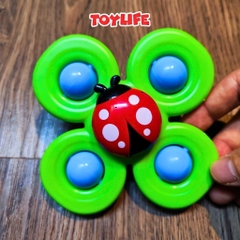 Set 3 con quay spinner đồ chơi cao cấp cho bé sơ sinh đồ chơi con quay spinner chong chóng quay vui nhộn TOYLIFE