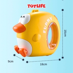 Đồ chơi bắn nước tự động mini dễ thương cho bé phun nước điện tự động trẻ em trò chơi nhà tắm bể bơi bãi biển TOYLIFE