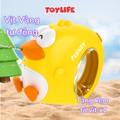 Đồ chơi bắn nước tự động mini dễ thương cho bé phun nước điện tự động trẻ em trò chơi nhà tắm bể bơi bãi biển TOYLIFE