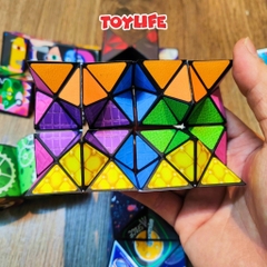 Rubik magic 3d rubik ma thuật thông minh cho bé rubic ma thuật magic cube khối lập phương biến hình TOYLIFE