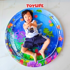 Thảm nước đệm nước mùa hè 100cm tặng kèm bơm cho bé nệm nước mát lạnh thảm đệm nước đại dương trẻ em TOYLIFE