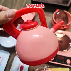 Bộ đồ chơi nấu ăn 36 món kèm bếp có nhạc và đèn cho bé đồ chơi nhà bếp mô phỏng nấu ăn trẻ em TOYLIFE