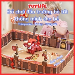 Đồ chơi đấu trường bò tót thông minh cho bé trò chơi chiến binh đấu bò siêu vui nhộn cho cả gia đình TOYLIFE