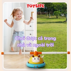 Đồ chơi vận động đa năng trong nhà hình chú ong cho bé máy tập thể dục bọ rùa nhảy cao ném vòng trẻ em TOYLIFE