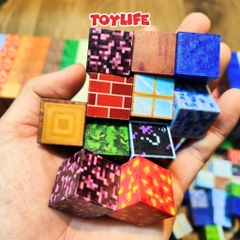 Đồ chơi khối nam châm từ tính minecraft cho bé xếp hình minecraft nam châm block đồ chơi xây dựng trẻ em TOYLIFE