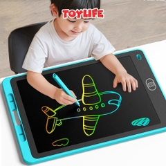 Bảng vẽ điện tử tự xóa thông minh màn hình LCD đa sắc 12 inch cho bé bảng vẽ lcd size lớn bảng viết điện tử TOYLIFE