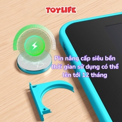 Bảng vẽ điện tử tự xóa thông minh màn hình LCD đa sắc 12 inch cho bé bảng vẽ lcd size lớn bảng viết điện tử TOYLIFE