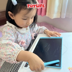 Bảng vẽ điện tử tự xóa thông minh màn hình LCD đa sắc 12 inch cho bé bảng vẽ lcd size lớn bảng viết điện tử TOYLIFE