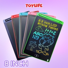 Bảng vẽ điện tử tự xóa thông minh màn hình LCD đa sắc 12 inch cho bé bảng vẽ lcd size lớn bảng viết điện tử TOYLIFE