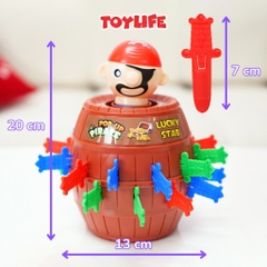 Đồ chơi hải tặc rút kiếm size to 20cm cho bé trò chơi hải tặc 24 kiếm khổng lồ vui nhộn trẻ em TOYLIFE