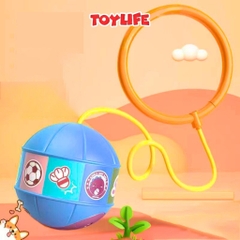 Bóng nhảy phát sáng tăng chiều cao cho bé đồ chơi bóng nhảy dây tập thể dục có đèn trẻ em TOYLIFE