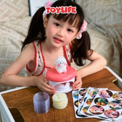 Đồ chơi máy làm huy hiệu thủ công DIY sáng tạo cho bé máy ép tự làm huy hiệu handmade quà tặng trẻ em TOYLIFE