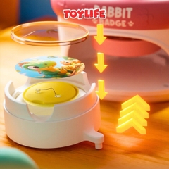 Đồ chơi máy làm huy hiệu thủ công DIY sáng tạo cho bé máy ép tự làm huy hiệu handmade quà tặng trẻ em TOYLIFE