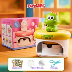 Đồ chơi máy làm huy hiệu thủ công DIY sáng tạo cho bé máy ép tự làm huy hiệu handmade quà tặng trẻ em TOYLIFE