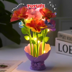 Đồ chơi máy làm hoa handmade DIY thế hệ mới cho bé máy tự làm bông hoa thủ công quà tặng trang trí trẻ em TOYLIFE