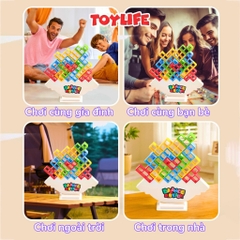 Đồ chơi xếp hình cân bằng thế hệ mới thông minh cho bé xếp hình thăng bằng trò chơi xếp chồng cân bằng TOYLIFE