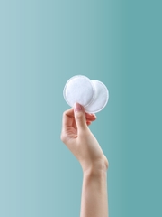 Bông Tẩy Trang Cao Cấp Goêm 100% Cotton Miếng Tròn 204m