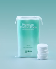 Bông Tẩy Trang Cao Cấp Goêm 100% Cotton Miếng Tròn 204m