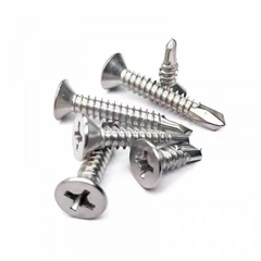 VÍT TỰ KHOAN INOX ĐẦU BẰNG