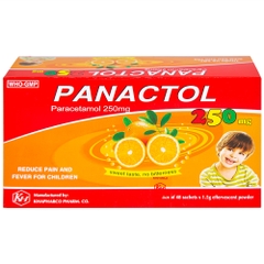 Panactol (Paracetamol 250mg) H/48 gói x 1,5g Khánh Hòa