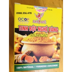 Tinh bột nghệ vàng Nanomax ( Nghệ bà Bé) Lọ/100g