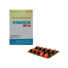 vỉ Tetracyclin 500mg H100viên Thanh Hóa