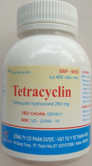 Tetracyclin lọ 400 viên K40lọ Thanh Hóa