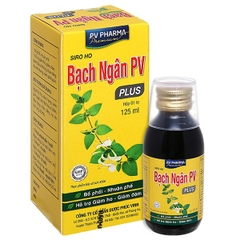 Thuốc ho Bạch Ngân L125ml plus PV