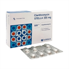Clarithromycin 500mg H28viên Stella