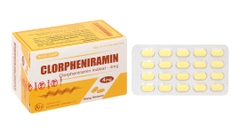 Clorpheniramin 4mg H/10vỉ x 20v Khánh Hòa