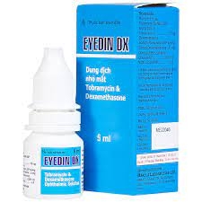 xanh eyedin(tobramicin -dexamethazol)lọ 5ml nhỏ mắt ấn