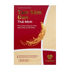 Tam sâm đan lọ 30 viên -thái minh