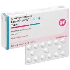 Levothyrox (levothyroxine 100mg) H/30viên  Đức