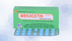 Mekocetin (Beta) H/5vỉ x 20viên nén Mekopha K160
