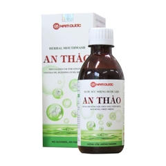 Nước súc miệng dược liệu An Thảo Lọ 100ml Nam Dược