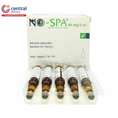 Nospa tiêm 40mg/2ml H/25 ống Sanofi