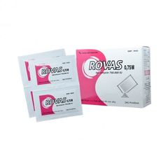 Rovas gói 0,75 mg HG  ( Rovamicin 0.75)