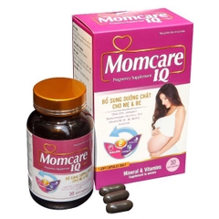 Momcare IQ ( Dầu cá, thymo...) lọ 30 viên Diamond Pháp