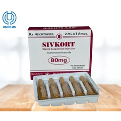 sivkort 80mg/2ml hộp 5 ống (triamcinolone ) đài loan