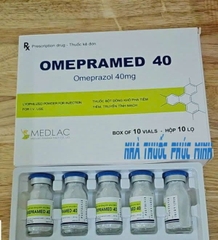 Omeprazol 40mg H10 Lọ Tiêm Medlac