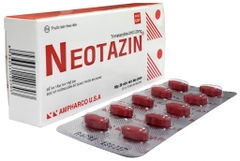 Neotazin-Trimetazidin 20mg H10Vx10V nén bao phim Ampharco- Ko KM