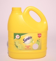 Nước Rửa Chén Sunlife Hương Chanh 5 Lít