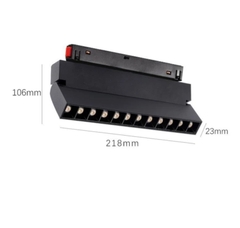 Đèn thanh chiếu điểm gập - ray nam châm - 12W