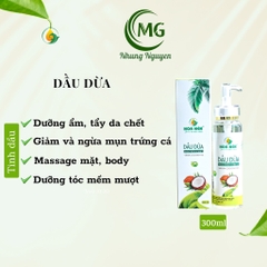 Dầu Dừa ép lạnh Hoa Nén