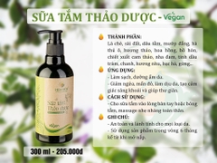 Sữa tắm thảo dược Hoa Nén