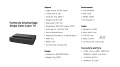 Formovie Cinema Edge 4K 2800Ansi (2024)