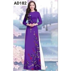 Các mẫu áo dài trung niên in 3D cho các bà, các mẹ - Áo Dài Đan Linh
