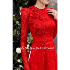 * Áo dài cưới, áo dài cô dâu, áo dài ăn hỏi đã giảm giá 50% - Áo Dài Đan Linh
