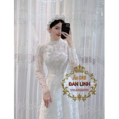 * Áo dài cưới, áo dài cô dâu, áo dài ăn hỏi đã giảm giá 50% - Áo Dài Đan Linh